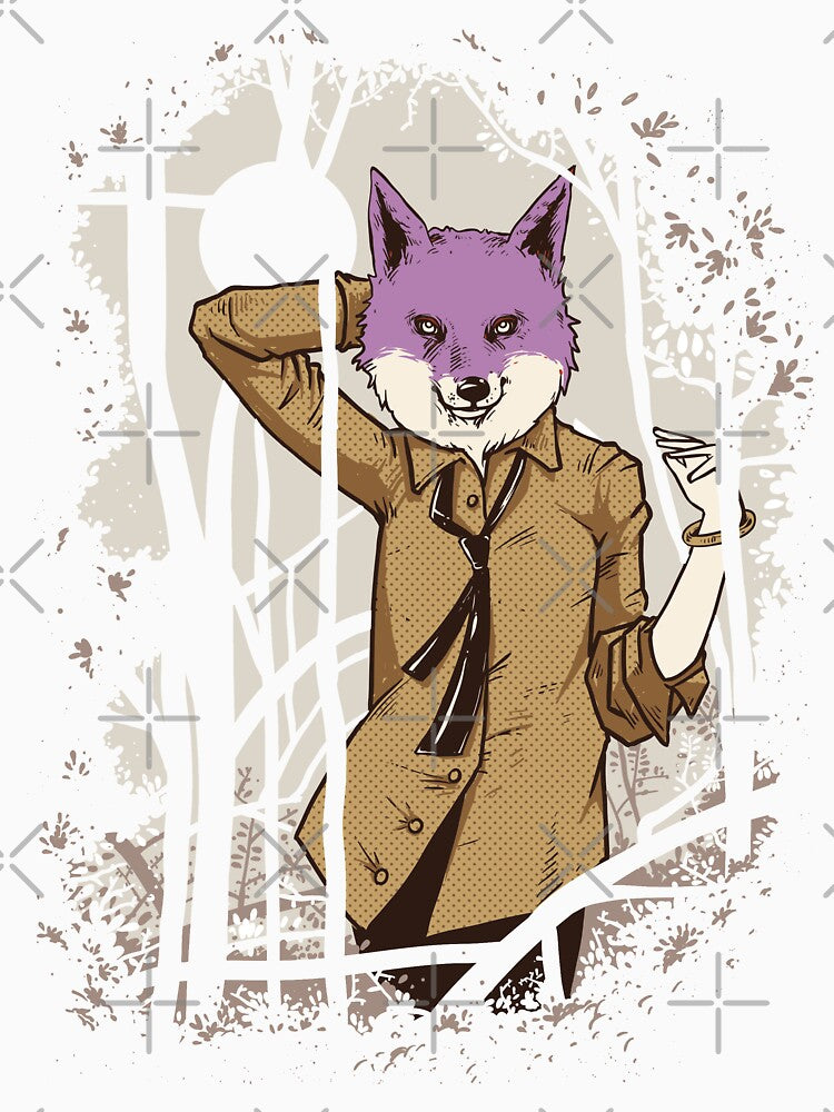 Foxy by HebHenderson Unisex