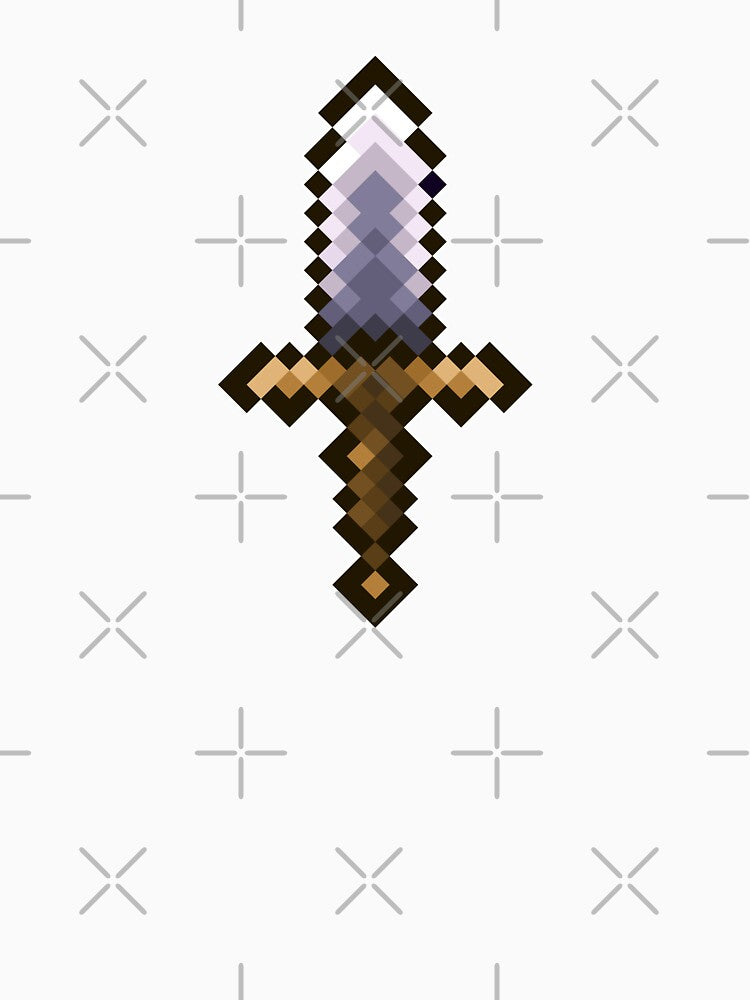 Sword Pixel Art Fantasy Sprite by LudwikeArts Unisex