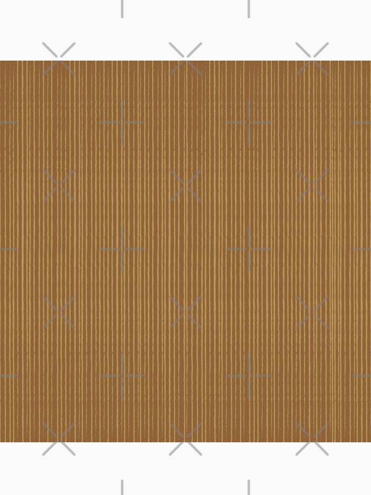 Xmas Brown Color_ Hot Cocoa (Straight Lines) by mimihuang creations Unisex