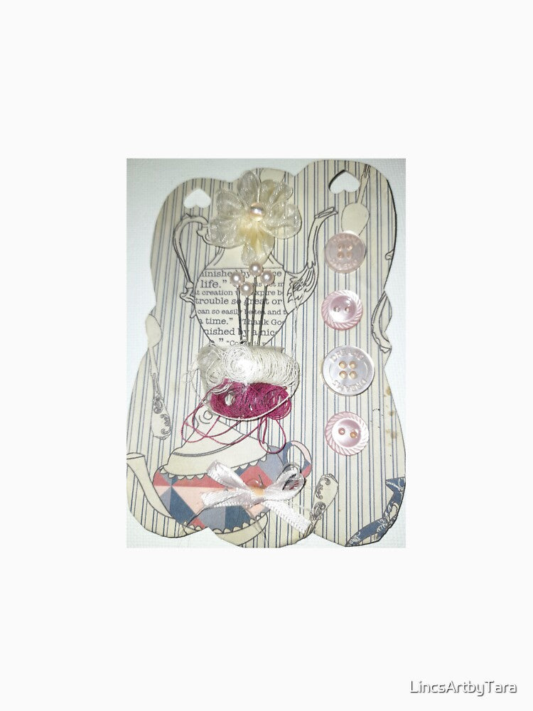 Buttons and Pins by LincsArtbyTara Unisex