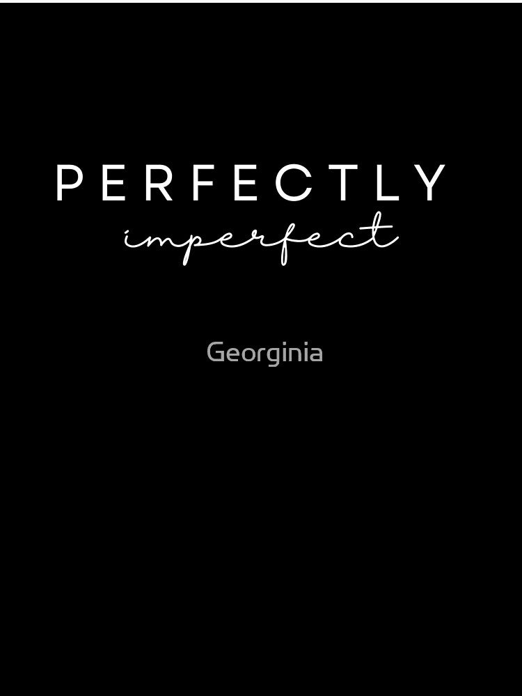 Perfectly Imperfect Graphic s/s by Georginia Unisex