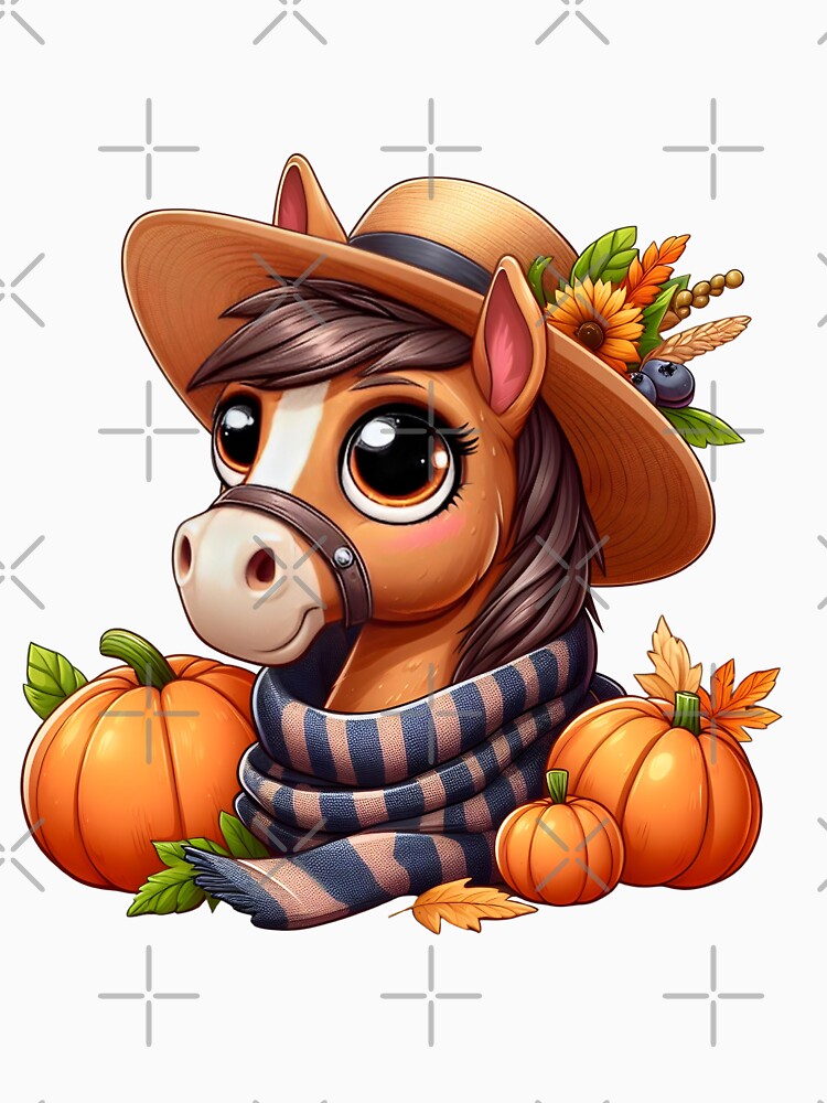 Thanksgiving cute horse by AnetArtStore