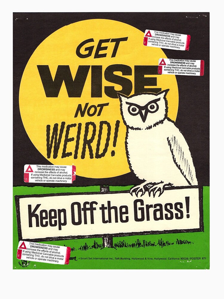 Get wise not weird! by Rain Richardson Unisex