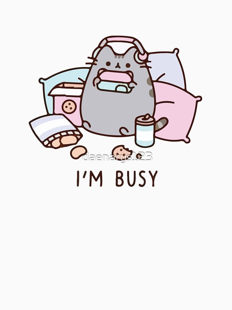 busy pusheen by daenarys123 Unisex