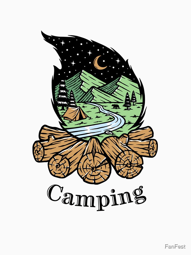 Camping Time by Campfire by FanFest
