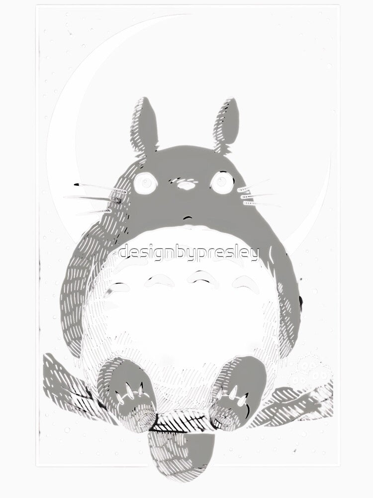 Totoro Moon by designbypresley Unisex