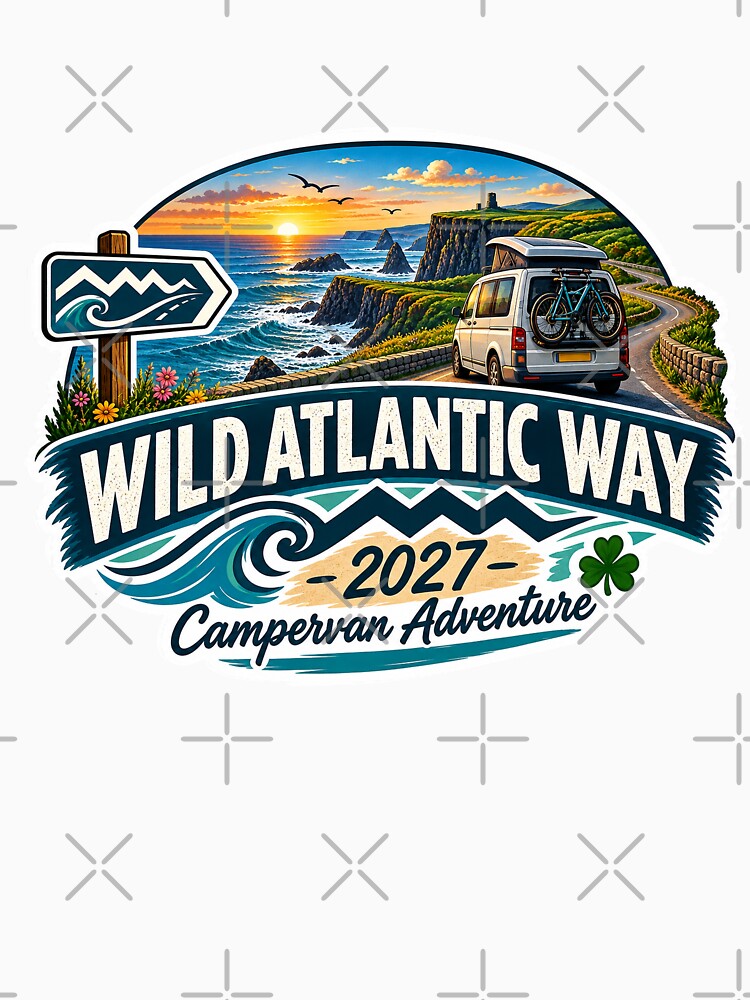 Campervan Ireland Atlantic Way 2027 by REAL IRISH GIFTS