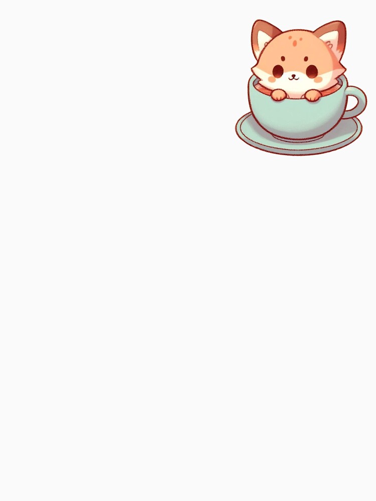 Fox in a mug by Lastsnoww Unisex