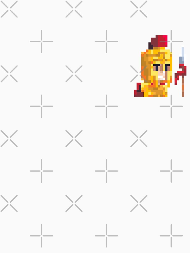 Spartan Helmet Pixel by twenett Unisex