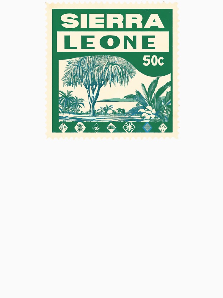 Sierra Leone Vintage Postage Stamp - Cotton Tree by tiigerdad Unisex