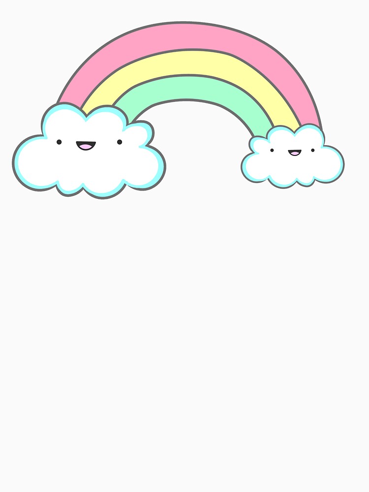 Kawaii Rainbow by AutonomousN Unisex