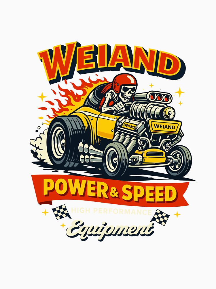 Weiand Power & Speed Hot Rod by Matinez Pink Unisex