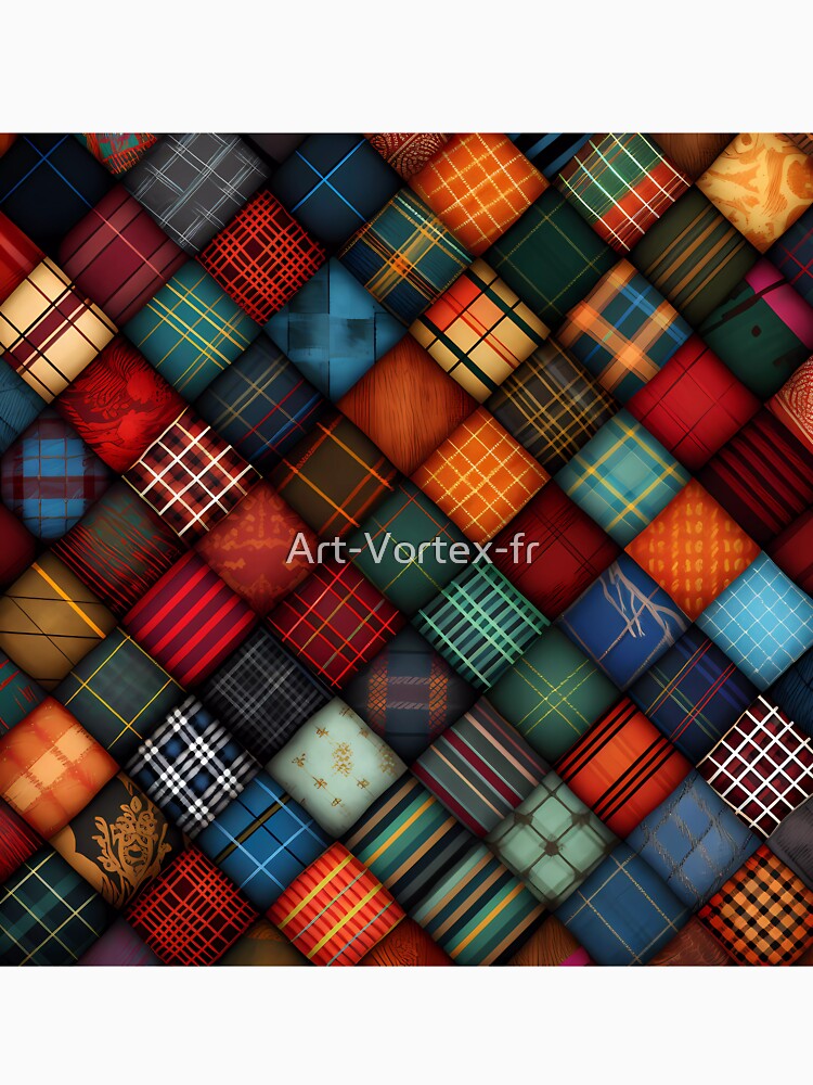 "Shard of Tiles" by Art-Vortex-fr Unisex