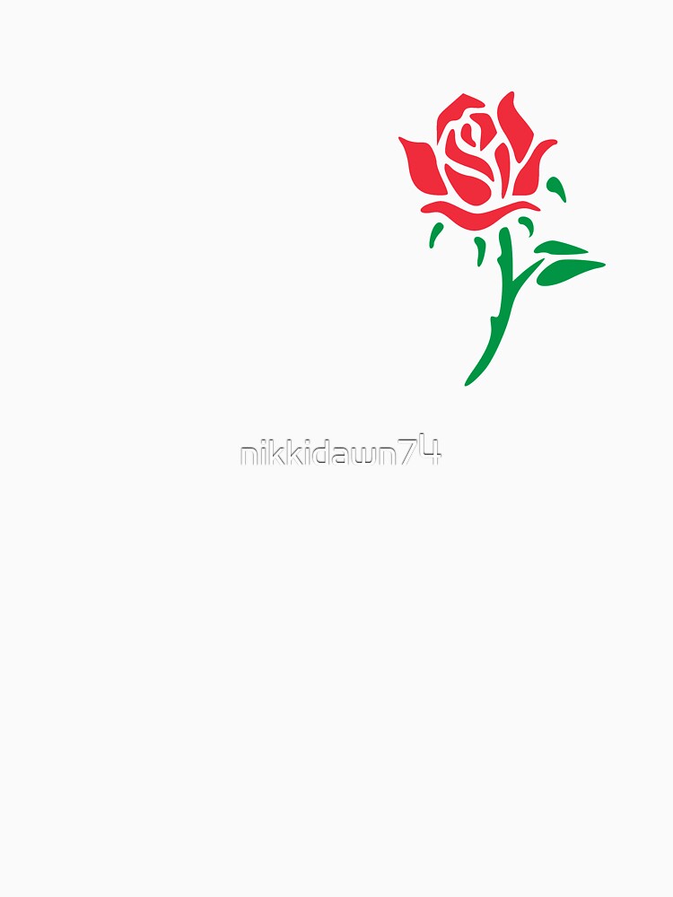 Rose Floral Aesthetic Hipster design by nikkidawn74 Unisex
