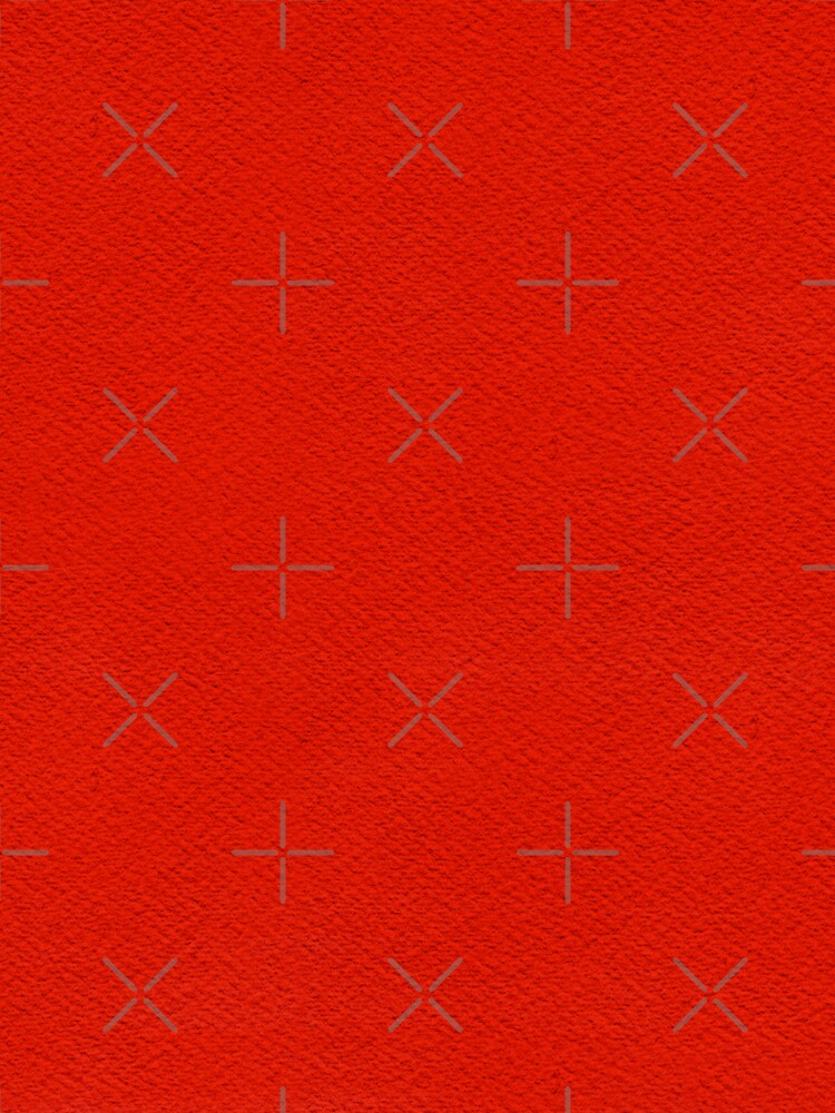 Solid Red Watercolor / Christmas Red Watercolor by Victoria Rose Unisex