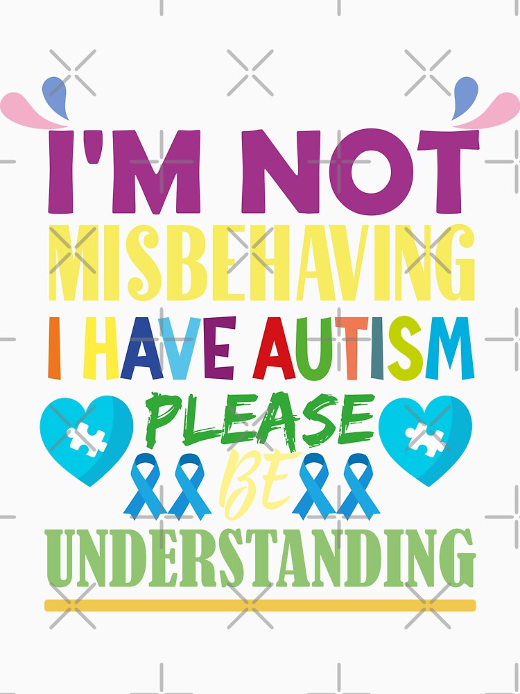 I am not misbehaving i have autism by MangaCortaTees Unisex