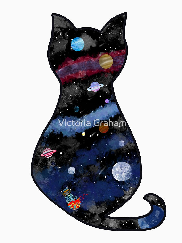 Galaxy Cat by Victoria Graham Unisex