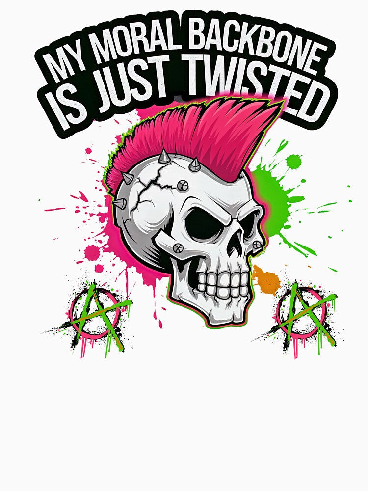Punk Rock Skull. by marosz12 Unisex
