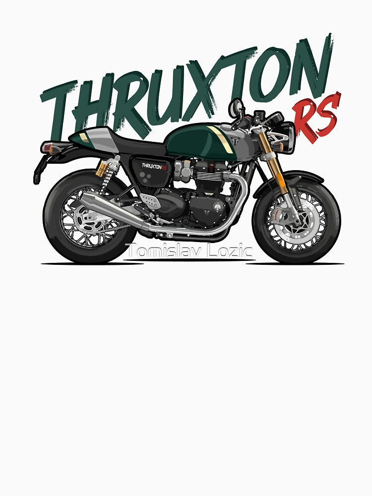 Thruxton RS - Green by Tomislav Lozić Unisex