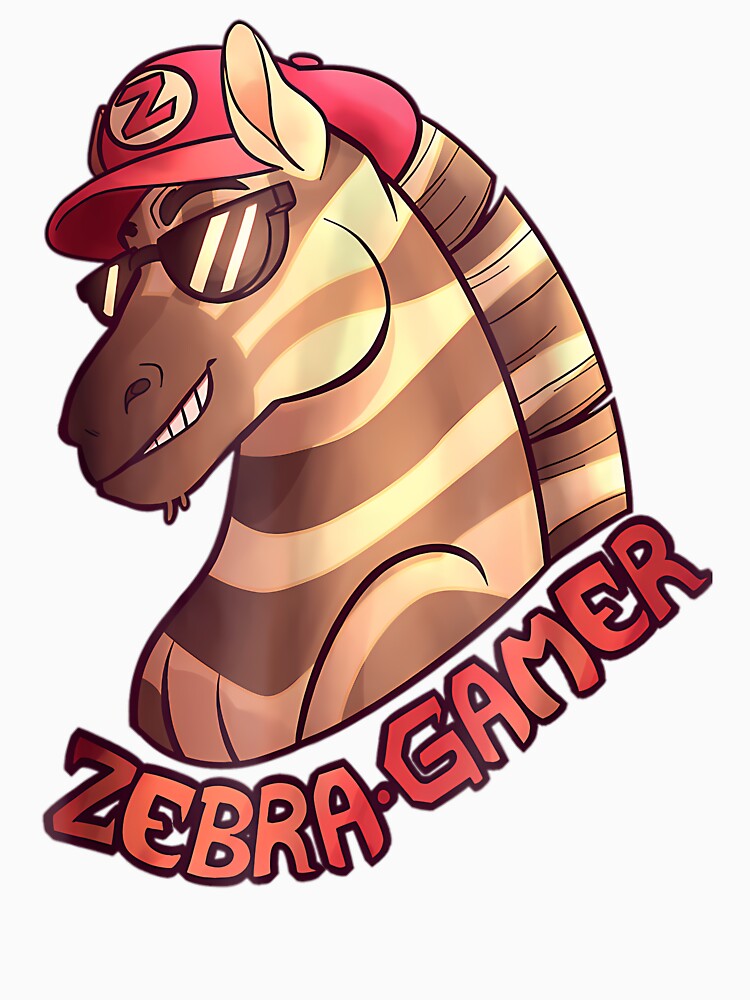 Zebra Gamer by MySweatees