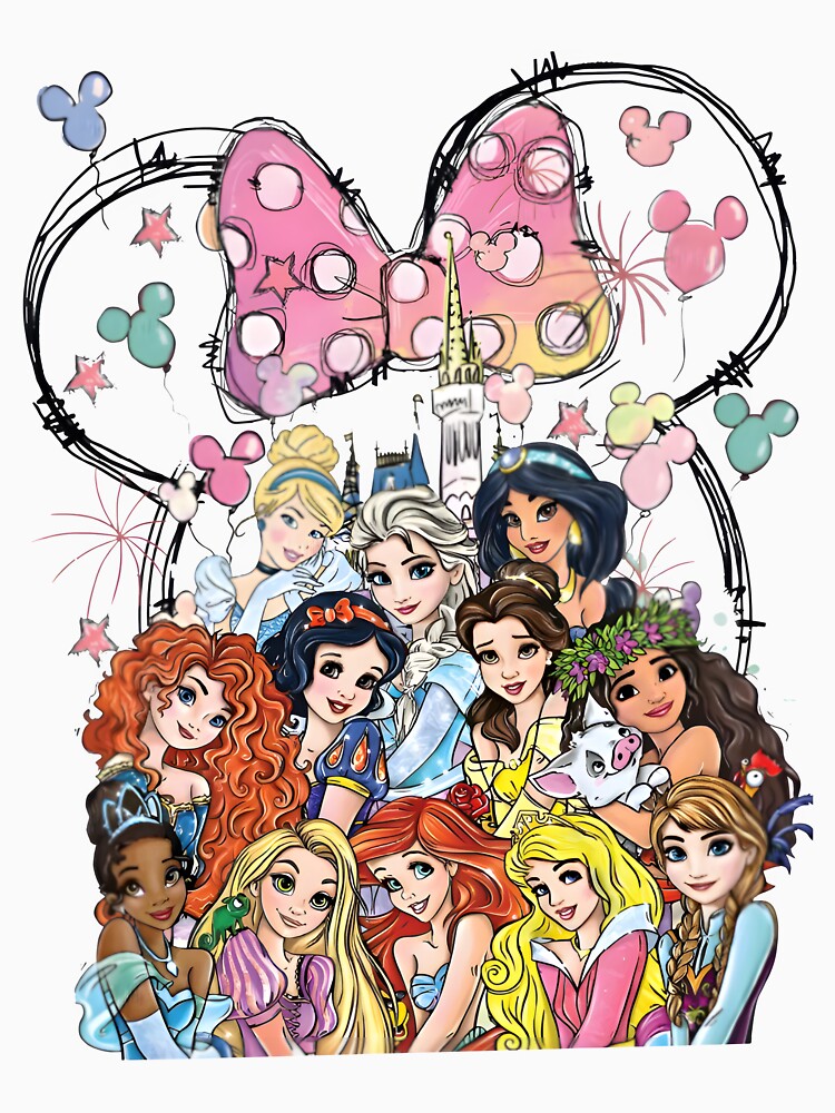 Fairytale Princess Friends Castle by rexhepchixran Unisex