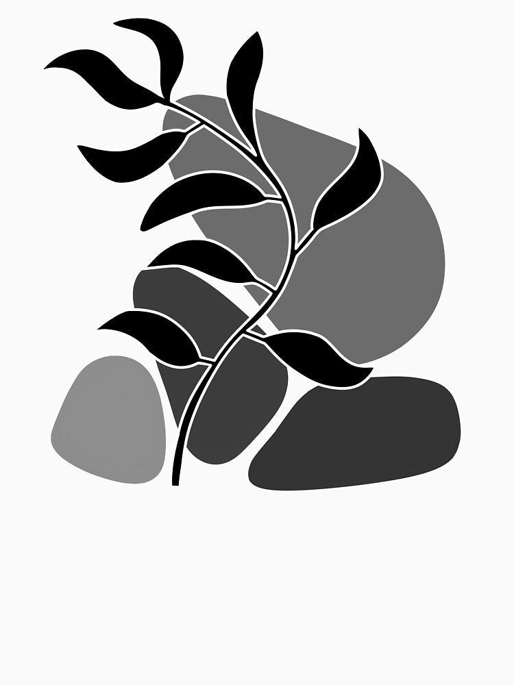 Black Boho Minimalism by Sartoris Art Unisex