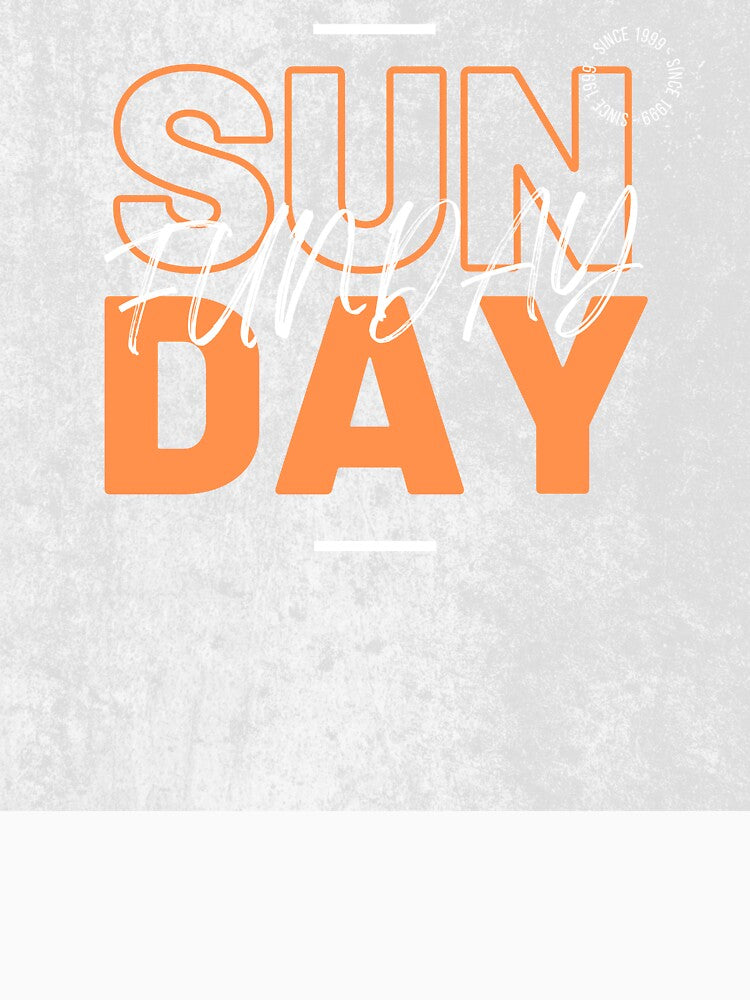 Sunday Funday by NicMacTees Unisex