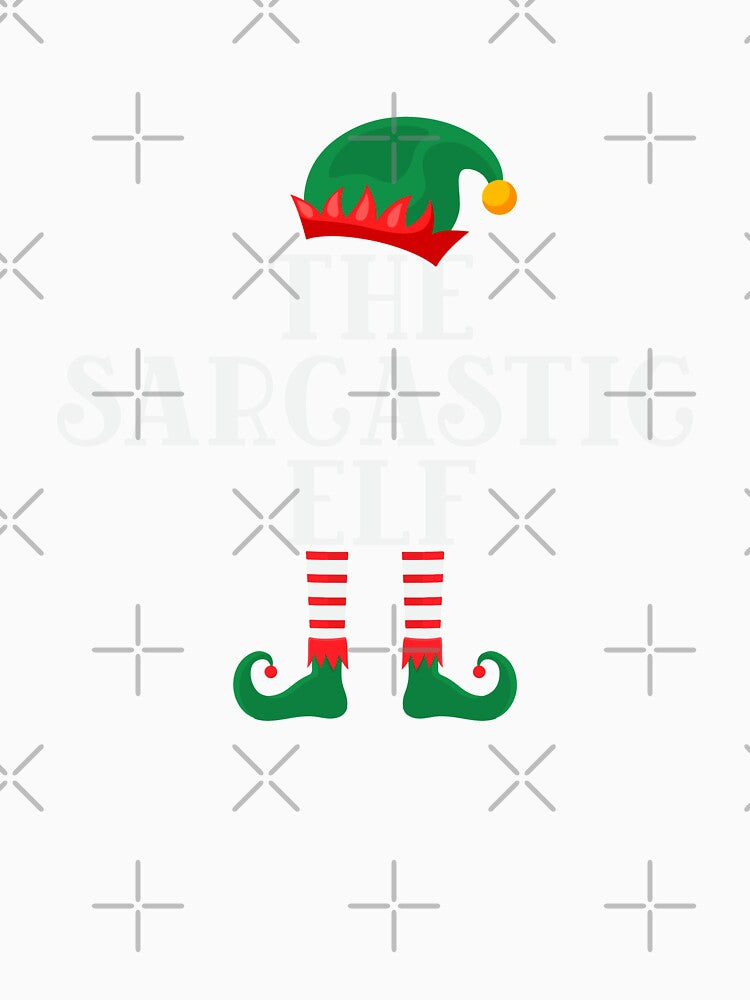 The Sarcastic Elf - Funny Christmas 2021 by thecooltable Unisex