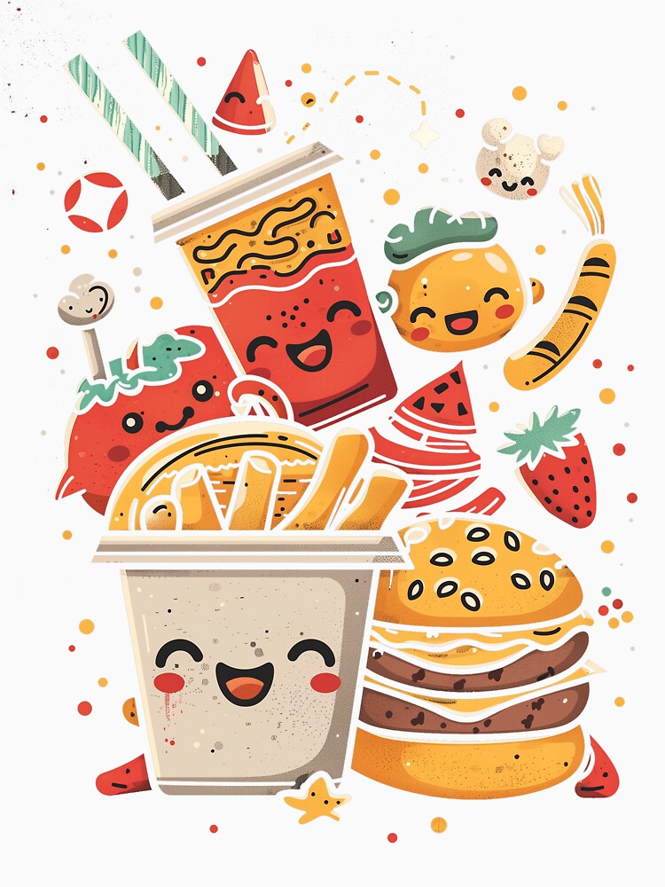 Kawai Burger by nomiraclehere Unisex