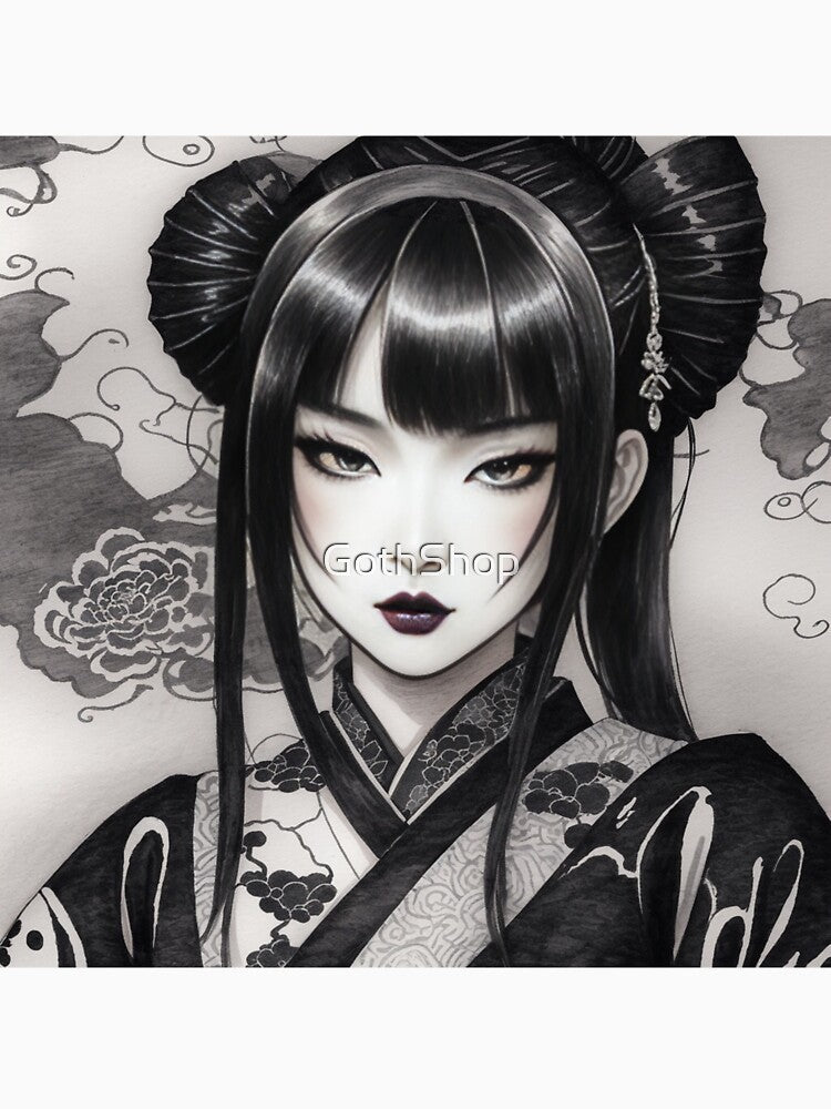 Japanese Goth Girl 6 by GothShop Unisex