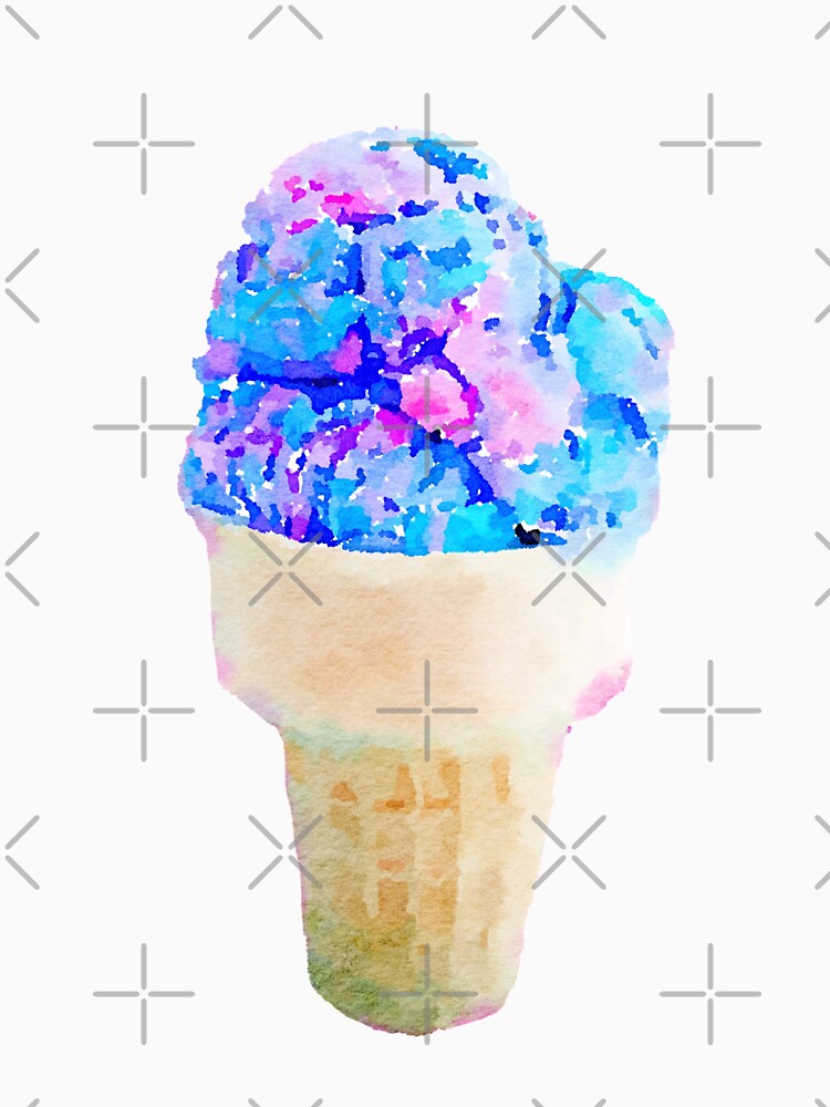 Candy Floss/cotton candy Ice Cream by sillybanana Unisex