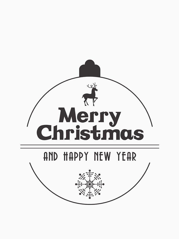 Merry Christmas Basic Novelty Quote December Graphic (3) by popotamfriends Unisex