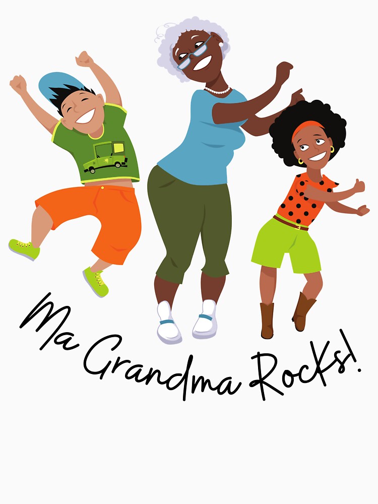 Ma Grandma Rocks, for a grandma, for a grandmother, for a granny. by Wentoo