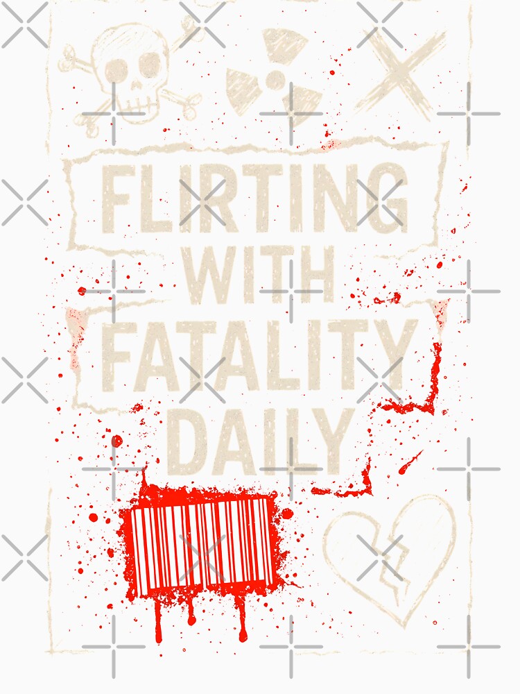Flirting With Fatality Daily Oncology Nurse by BrBrDesign Unisex
