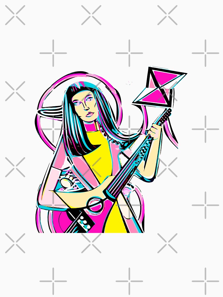 "The Guitar-Playing Yellow Bloom" by FunnyShopGirl Unisex