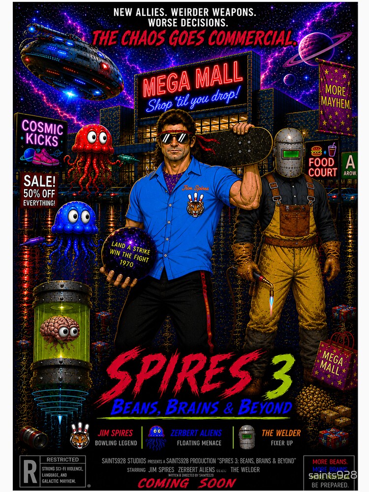 Spires 3 Brains Beans & Beyond by saints928