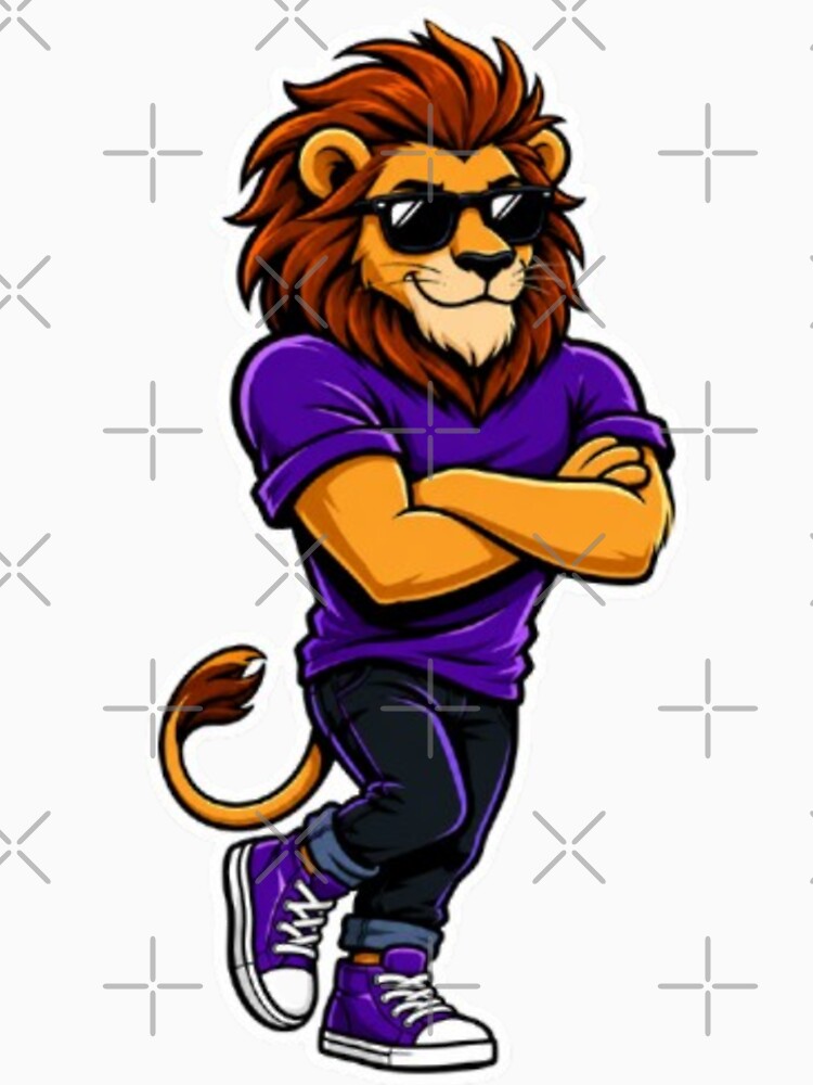 stylish lion by Snurly Unisex