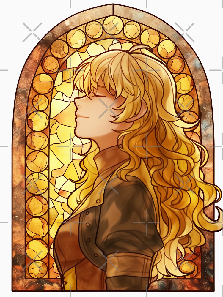Stained Glass Yang by SchellStation Unisex