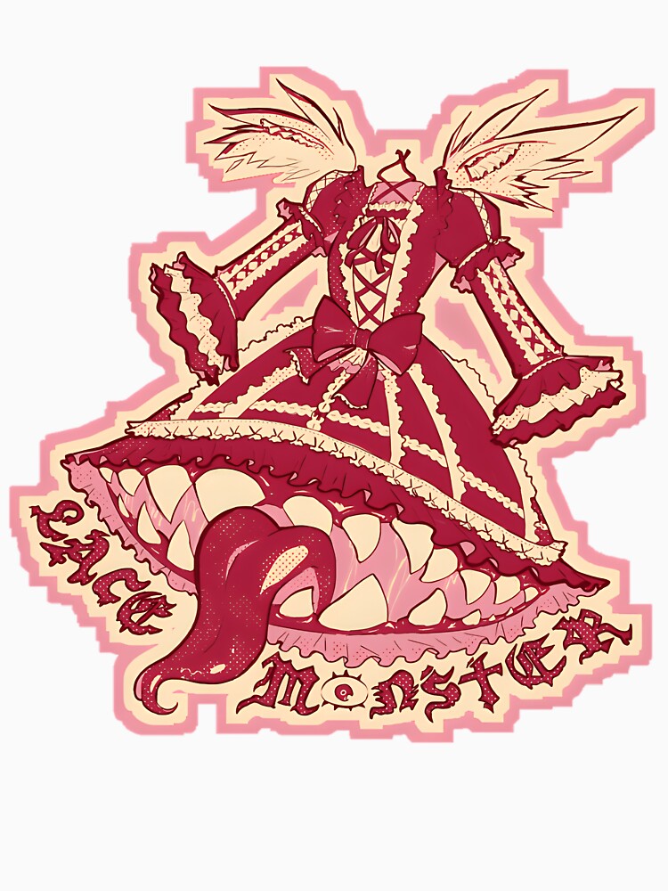 Lace Monster - Red by cantoyanikr Unisex