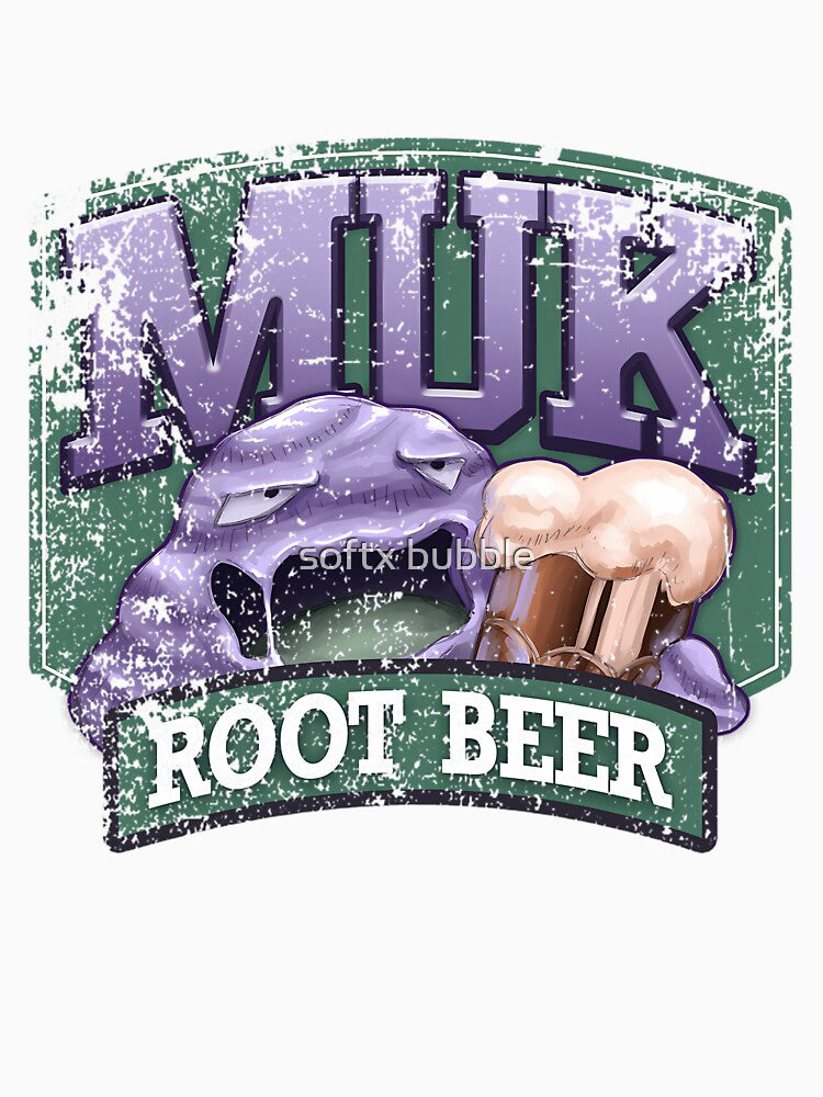 Muk Root Beer Grunge by softx bubble Unisex