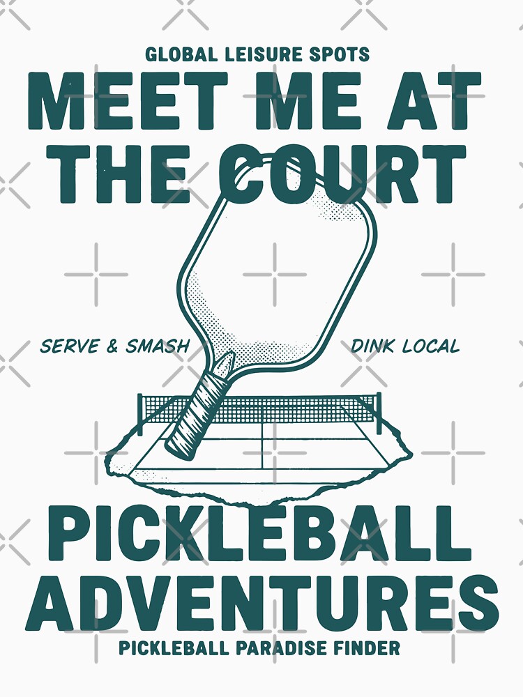 Pickleball Funny Player Love Pickleball Court Net by LuminOrb