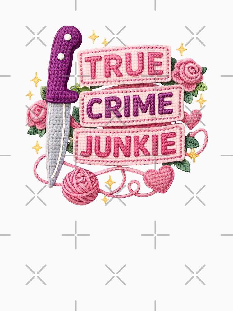 True crime junkie crochet by FatBirdie