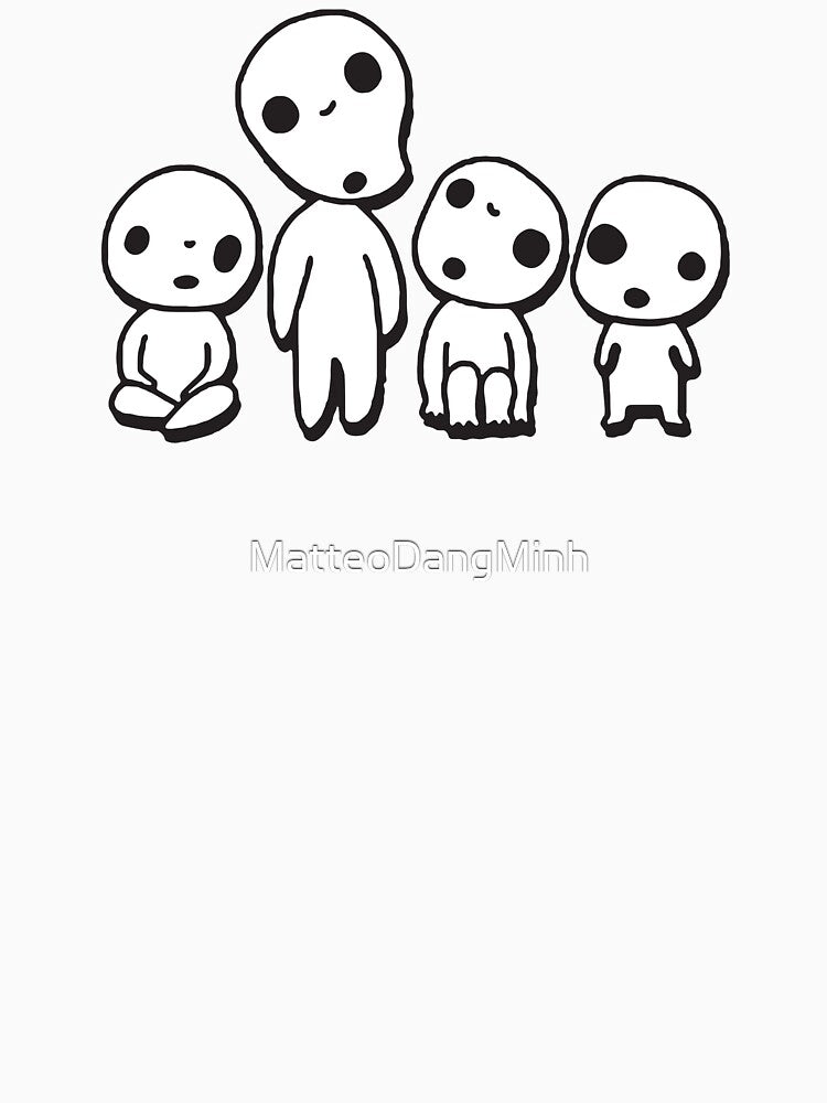 Kodama Spirites by MatteoDangMinh Unisex