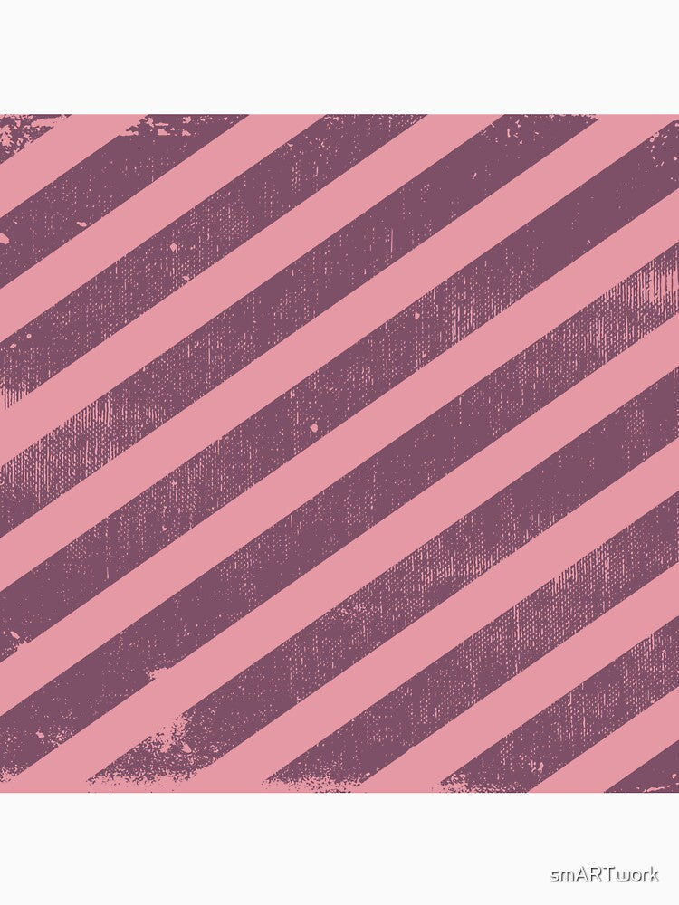 Grunge pink texture and pink stripes pattern by smARTwork Unisex