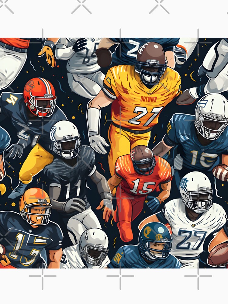 Don your face paint, bring out the foam fingers, and grab your lucky socks. Let the kickoff season extravaganza unfold!—Autumn Football Kickoff Fall Design Pattern Committee by ignasirus