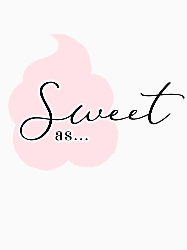 Cotton Candy, sweet as sugar, pink sweet cotton candy by GinyHappyLogo Unisex