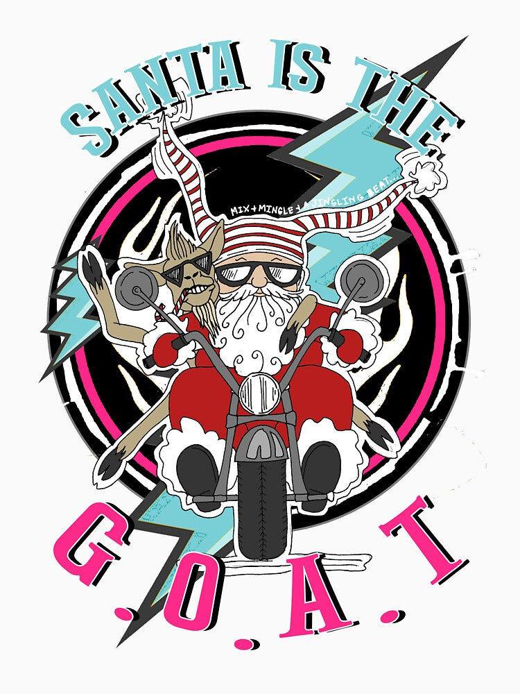 Santa is the GOAT by JSelfdesigns80