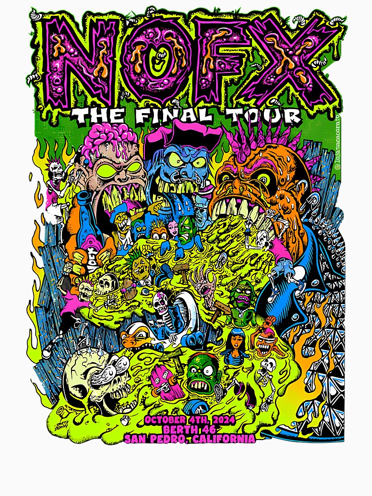 N.o.f.x Final Tour Last Of The Final Shows 2024 by SATURDAYSRELICS Unisex