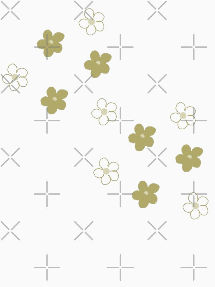 Modern Flowers, Flower Bunch by Art Shimmers Unisex