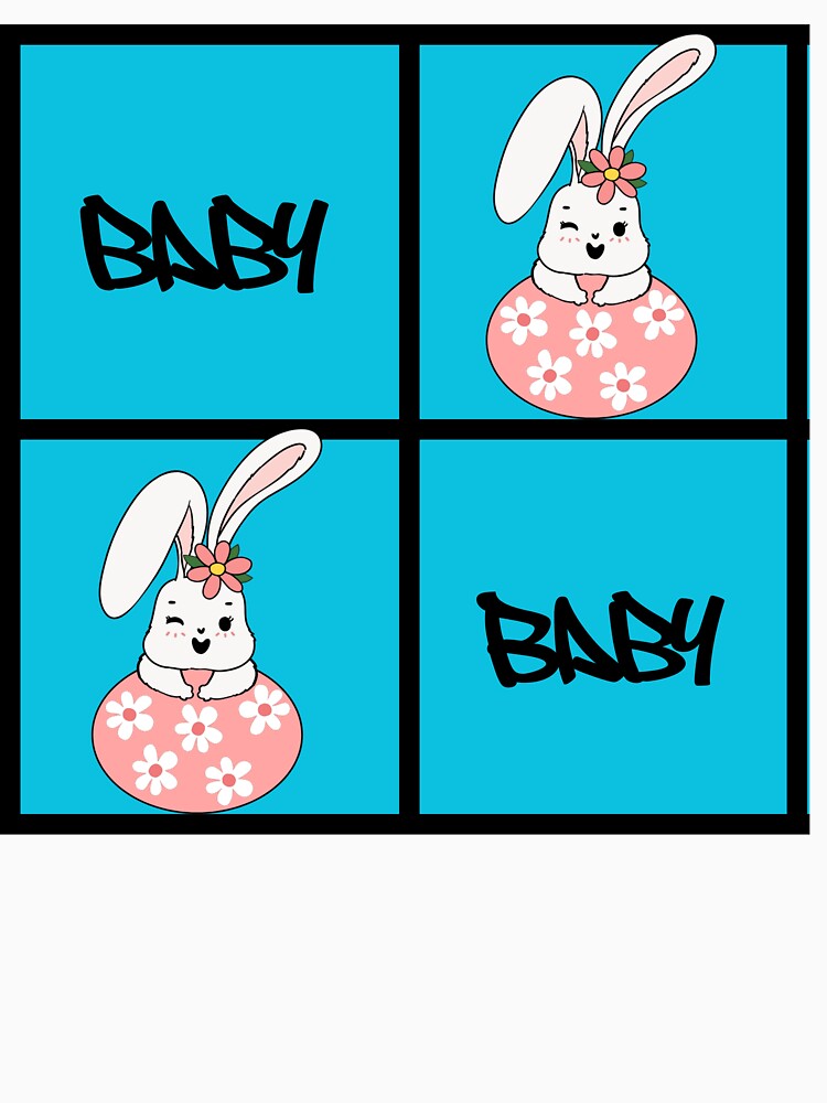 Baby rabbit by Alvania Unisex